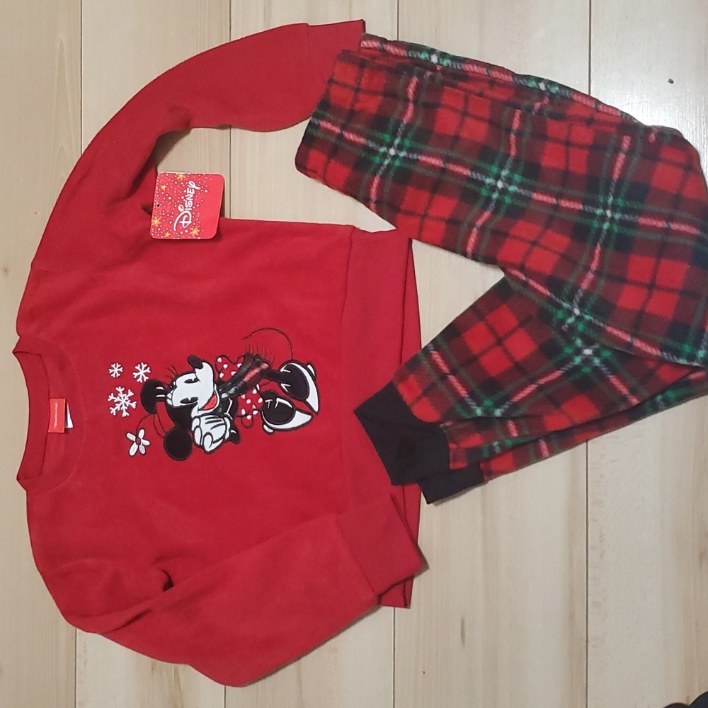 Minnie mouse 2 pc fleece set